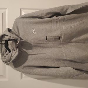 Mens Nike zip up hooded sweatshirt